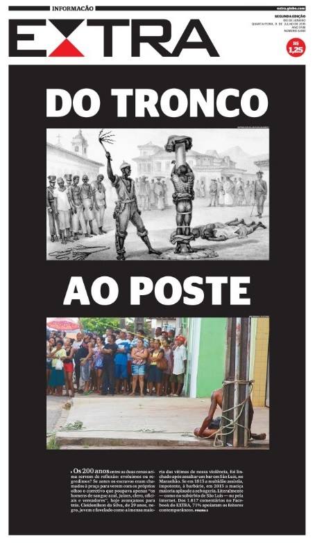 Do tronco ao poste – linchamento de Cleidenilson Pereira da Silva em São Luís do Maranhão.